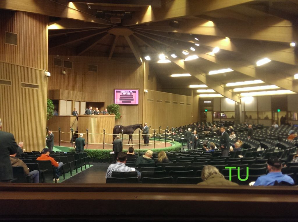 Keeneland's Sales Pavilion