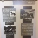 A poster on display at the Keeneland library