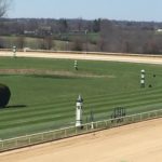 Keeneland's racetrack!