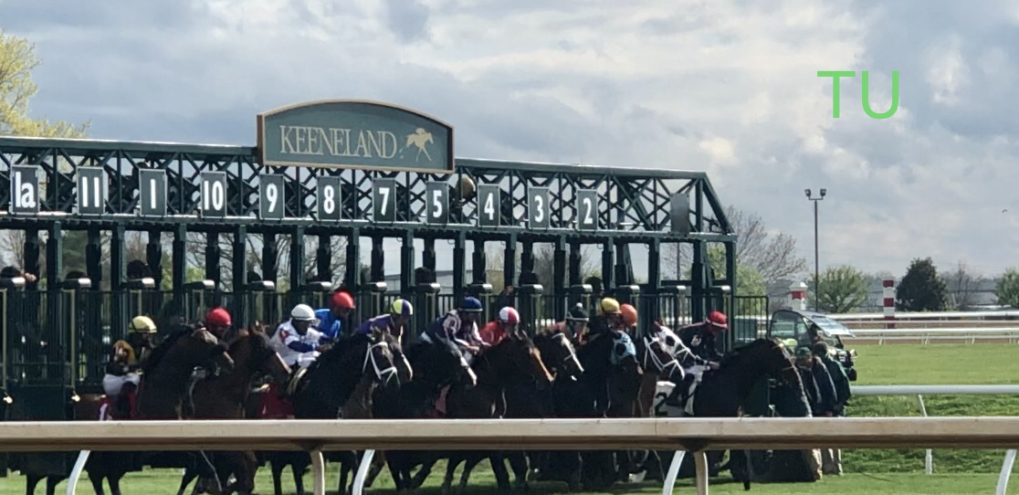 Live racing returns to Keeneland April 2022!